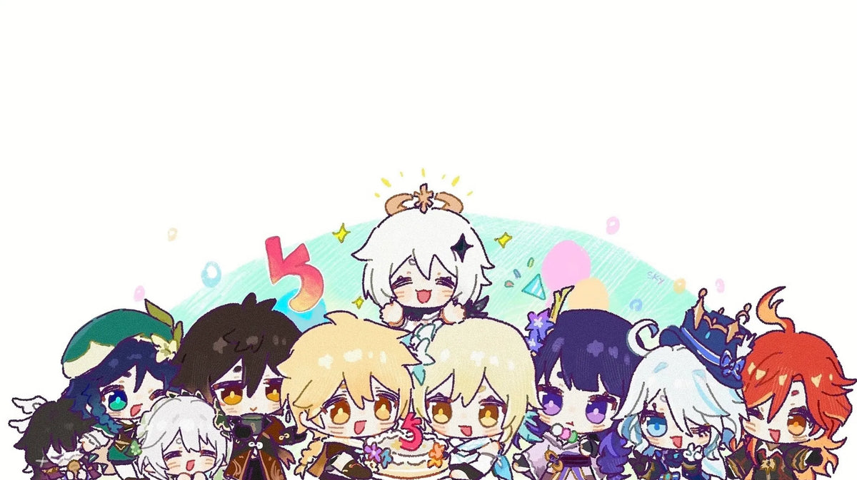 Genshin Impact gift ideas featuring character merchandise for fans