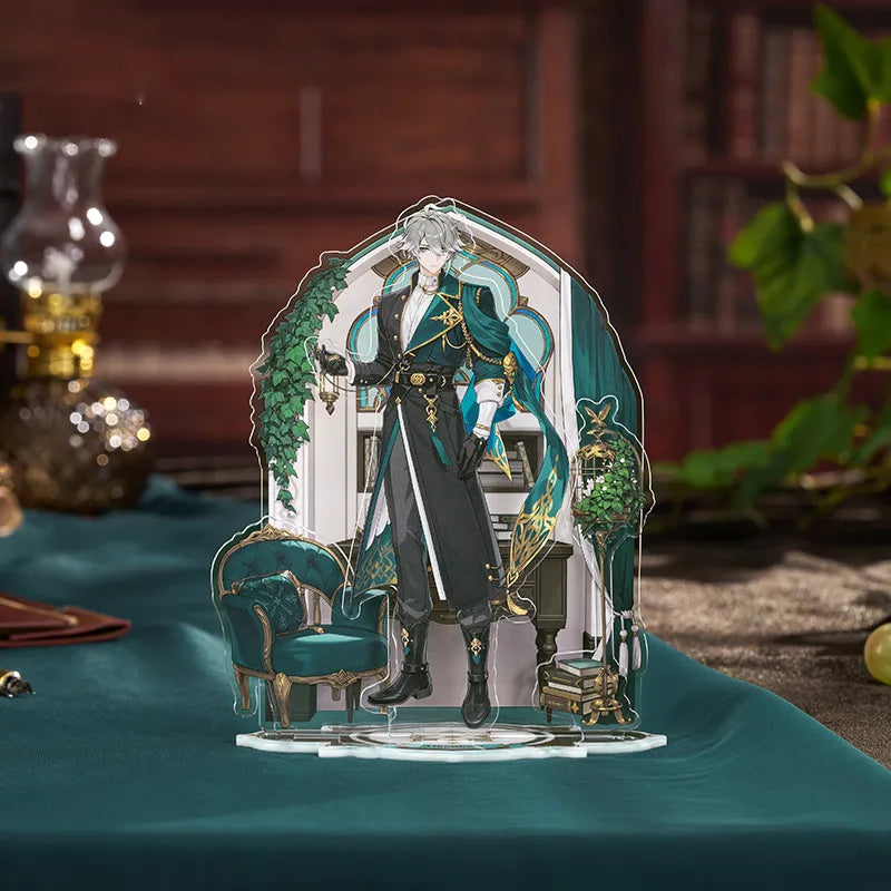 Alhaitham Genshin Impact merch and collectibles featuring a character figure