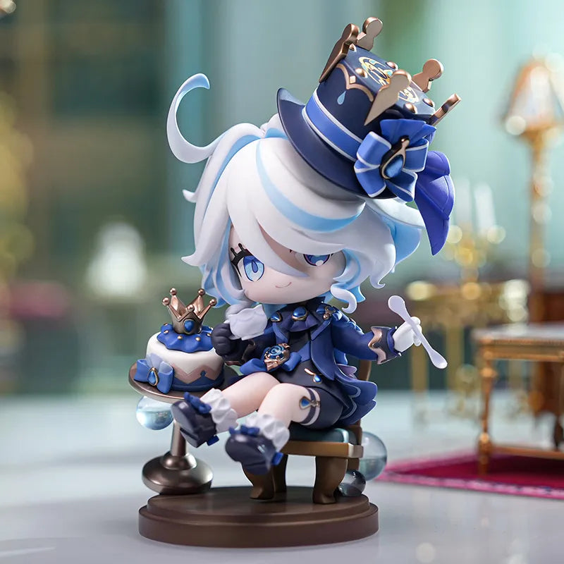 Genshin Impact Furina Sweet Afternoon Chibi Figure front display