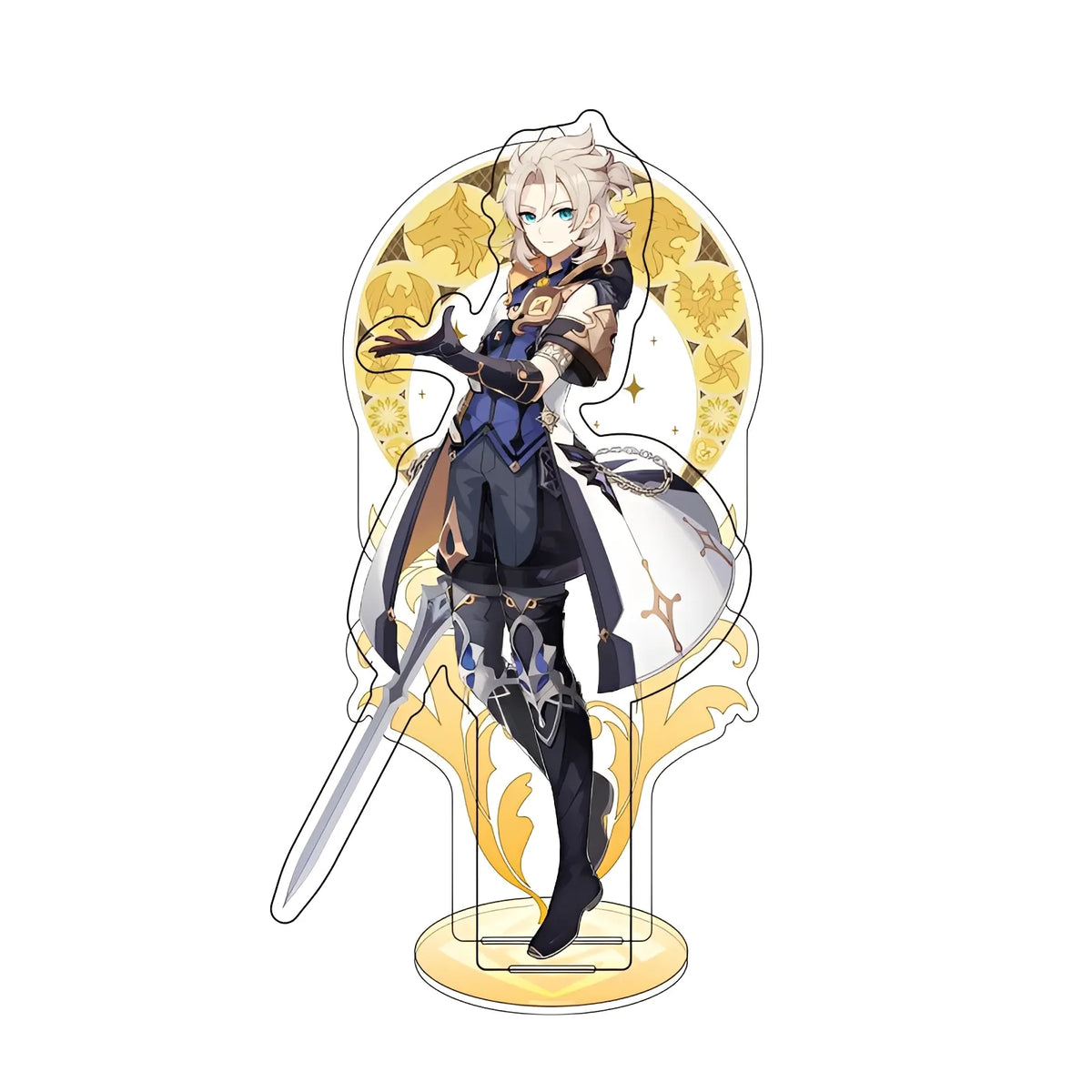 Albedo Genshin Impact merch and collectibles featuring the Geo character