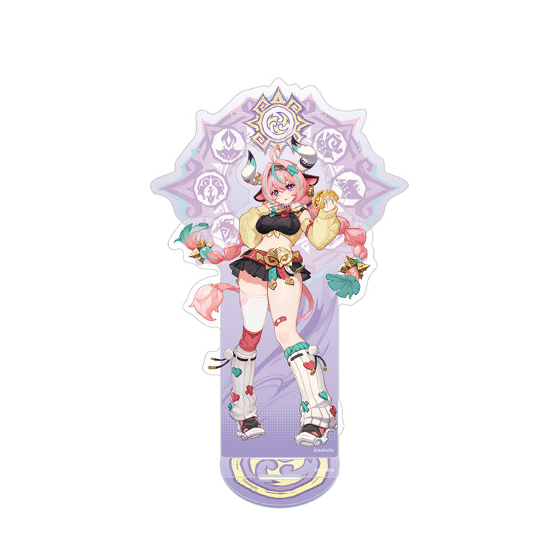 Varesa Genshin Impact merch and collectibles featuring a character figure