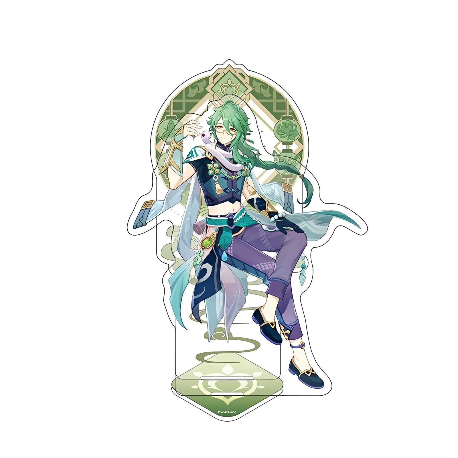 Genshin Impact Baizhu Liyue Harbor acrylic character standee