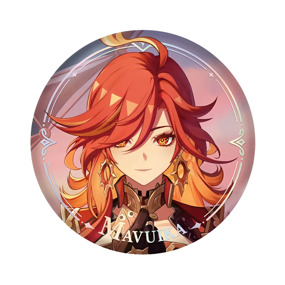 Mavuika Genshin Impact merch and collectibles featuring the Pyro Archon