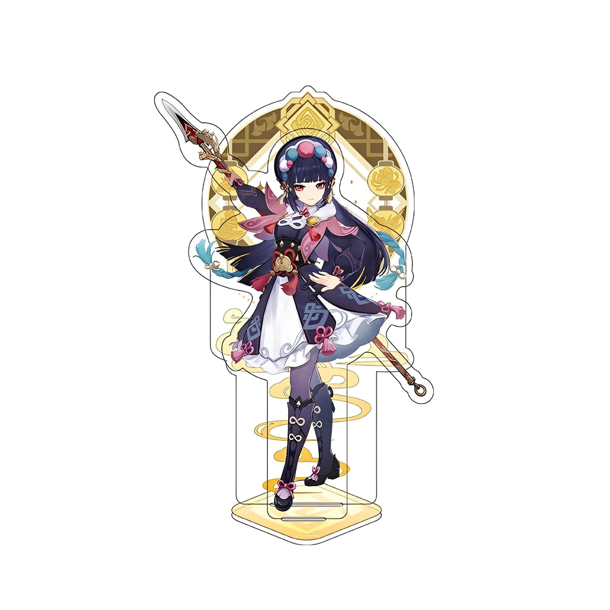 Yun Jin Genshin Impact merch and collectibles featuring a character figure