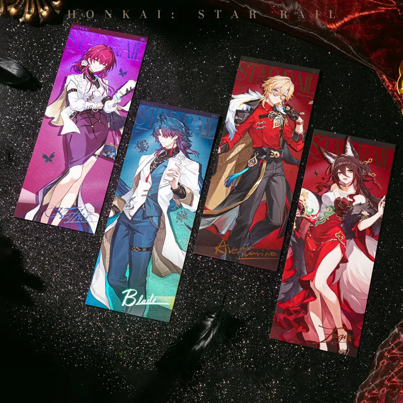 Honkai: Star Rail Express Travel Notes Series Holographic Tickets
