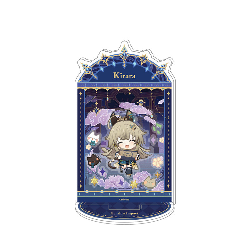 Kirara Genshin Impact merch and collectibles featuring a character figure