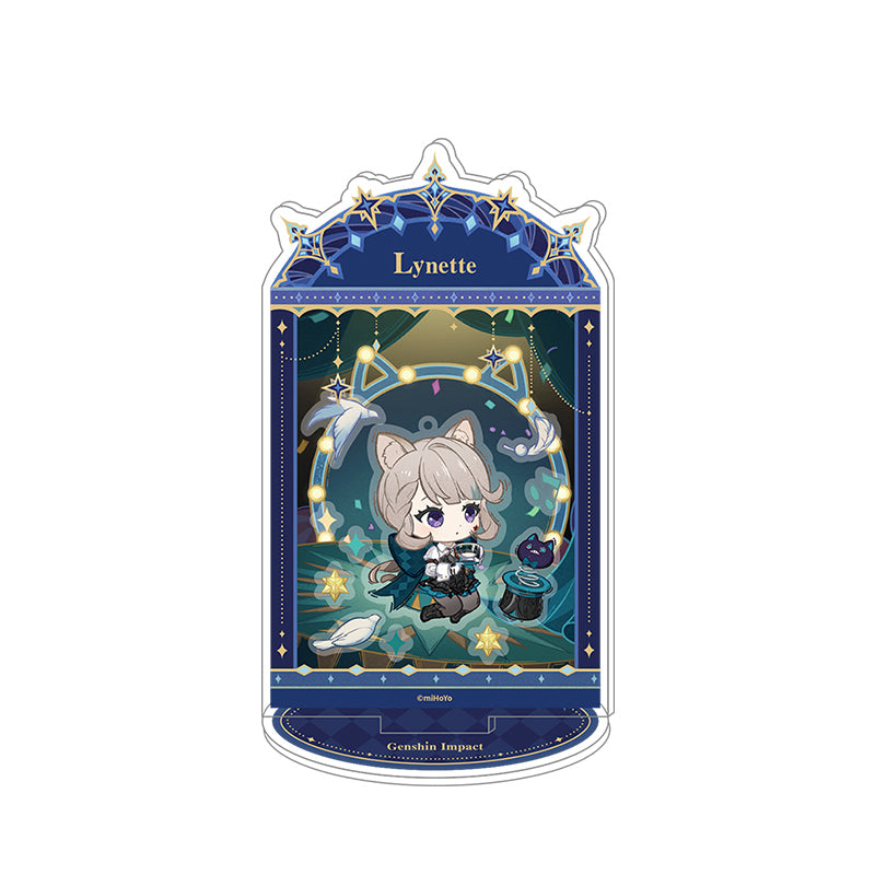 Lynette Genshin Impact merch and collectibles featuring the Anemo character