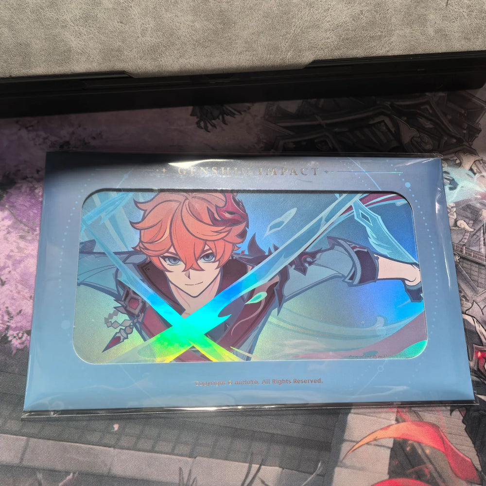 Genshin Impact Skirk & Tartaglia Character Art Paper