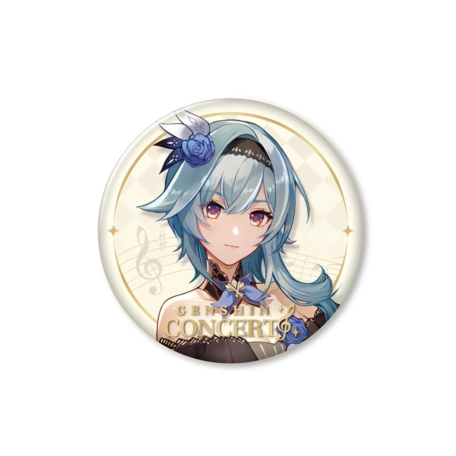 Genshin Impact Eula character badge dusty glory concert series metal pin
