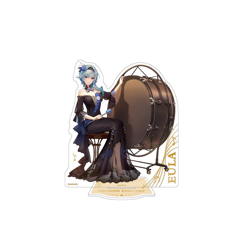 genshin impact eula character standee dusty glory concert series acrylic display