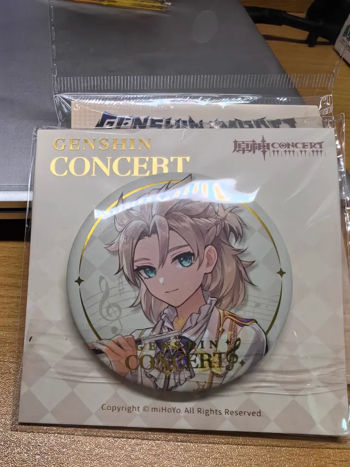 Genshin Impact Dusty Glory Series Character Badge