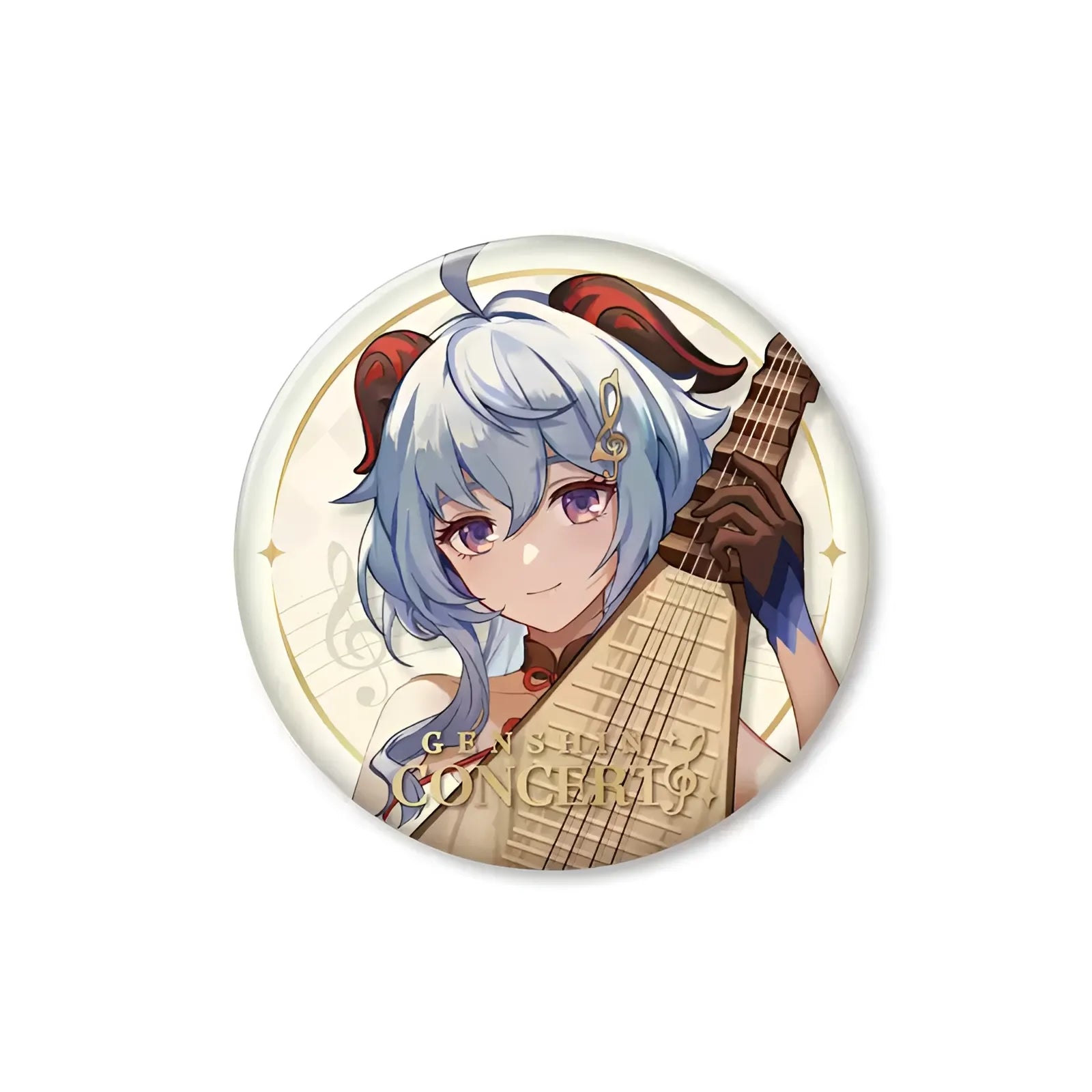 Genshin Impact Ganyu character badge dusty glory concert series metal pin
