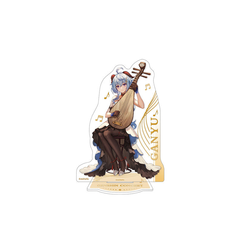 genshin impact ganyu character standee dusty glory concert series acrylic display