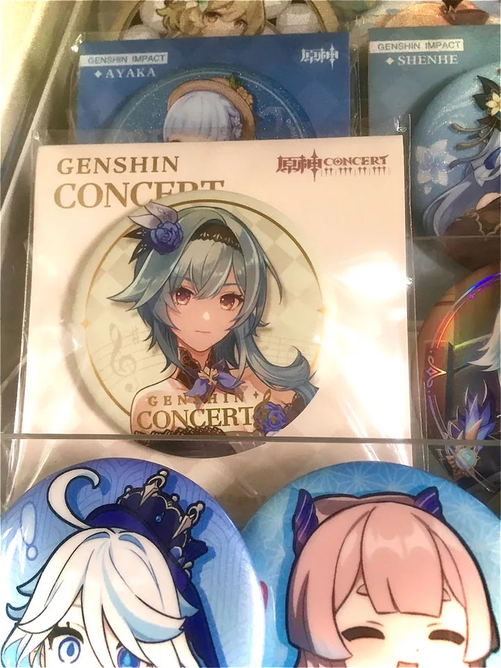 Genshin Impact Dusty Glory Series Character Badge