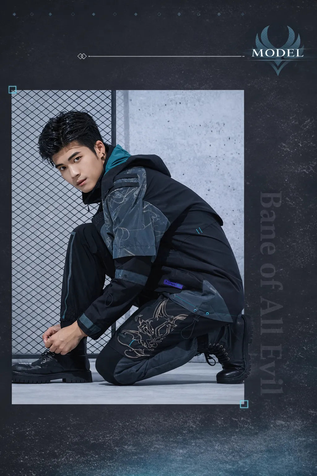 Genshin Impact Xiao cargo pants size chart measurements guide