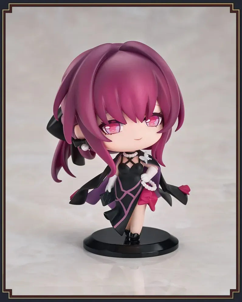 Trailblazer Female and Trailblazer Male Welcome Tea Party Chibi Figures