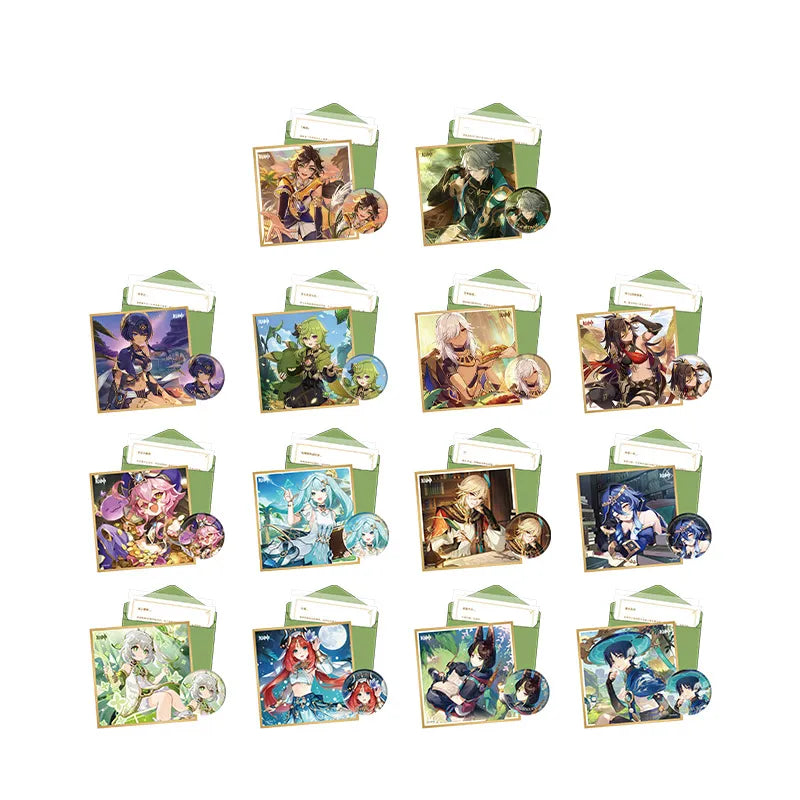 Genshin Impact Day of Destiny Series Sumeru City Gift Box Collection Featuring Sumeru Characters