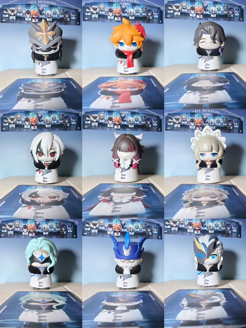 Genshin Impact Fatui Harbingers Series Chibi Blind Box Figures