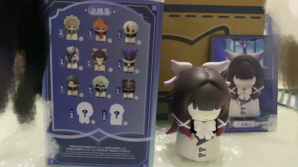 Genshin Impact Fatui Harbingers Series Chibi Blind Box Figures