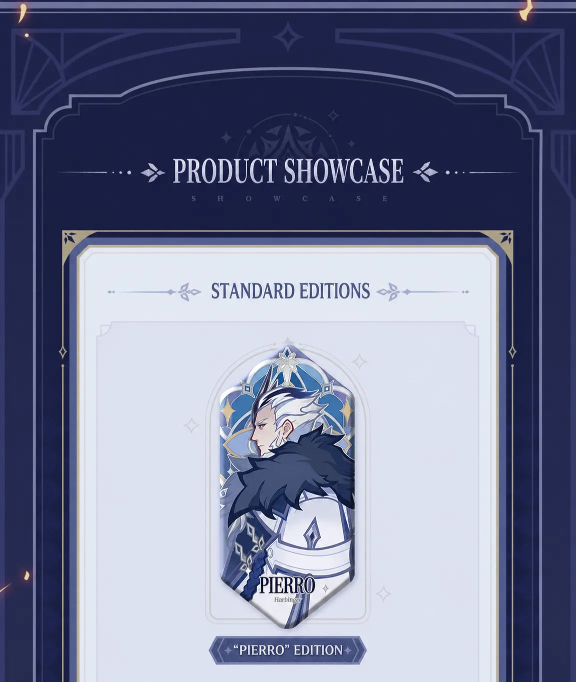 Il Capitano edition badge from the Frost and Flame Series