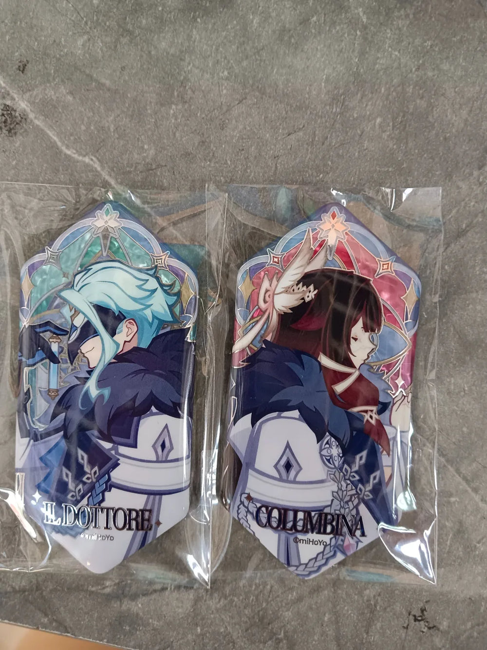 Genshin Impact Frost and Flame Series Badge Blind Box