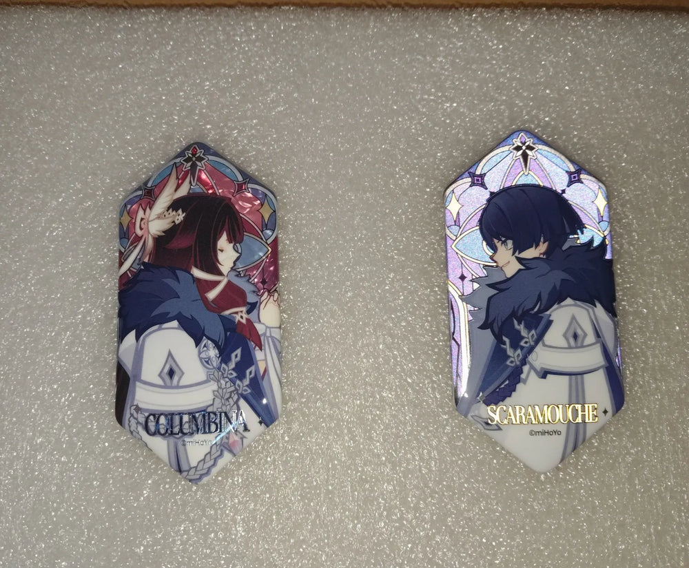Genshin Impact Frost and Flame Series Badge Blind Box