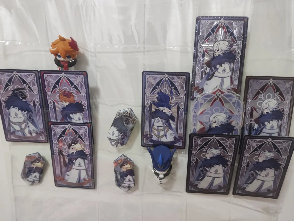Genshin Impact Frost and Flame Series Badge Blind Box