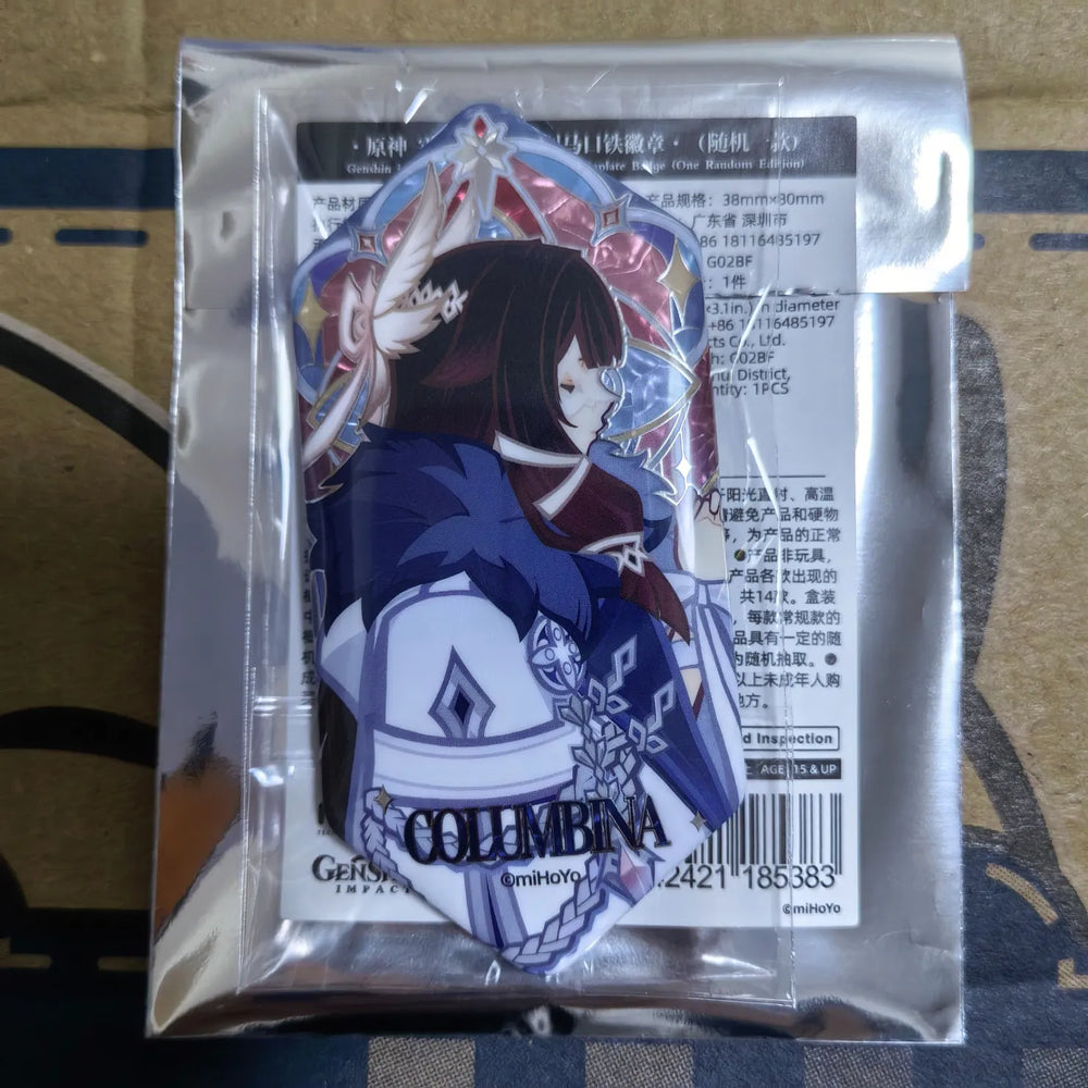 Genshin Impact Frost and Flame Series Badge Blind Box