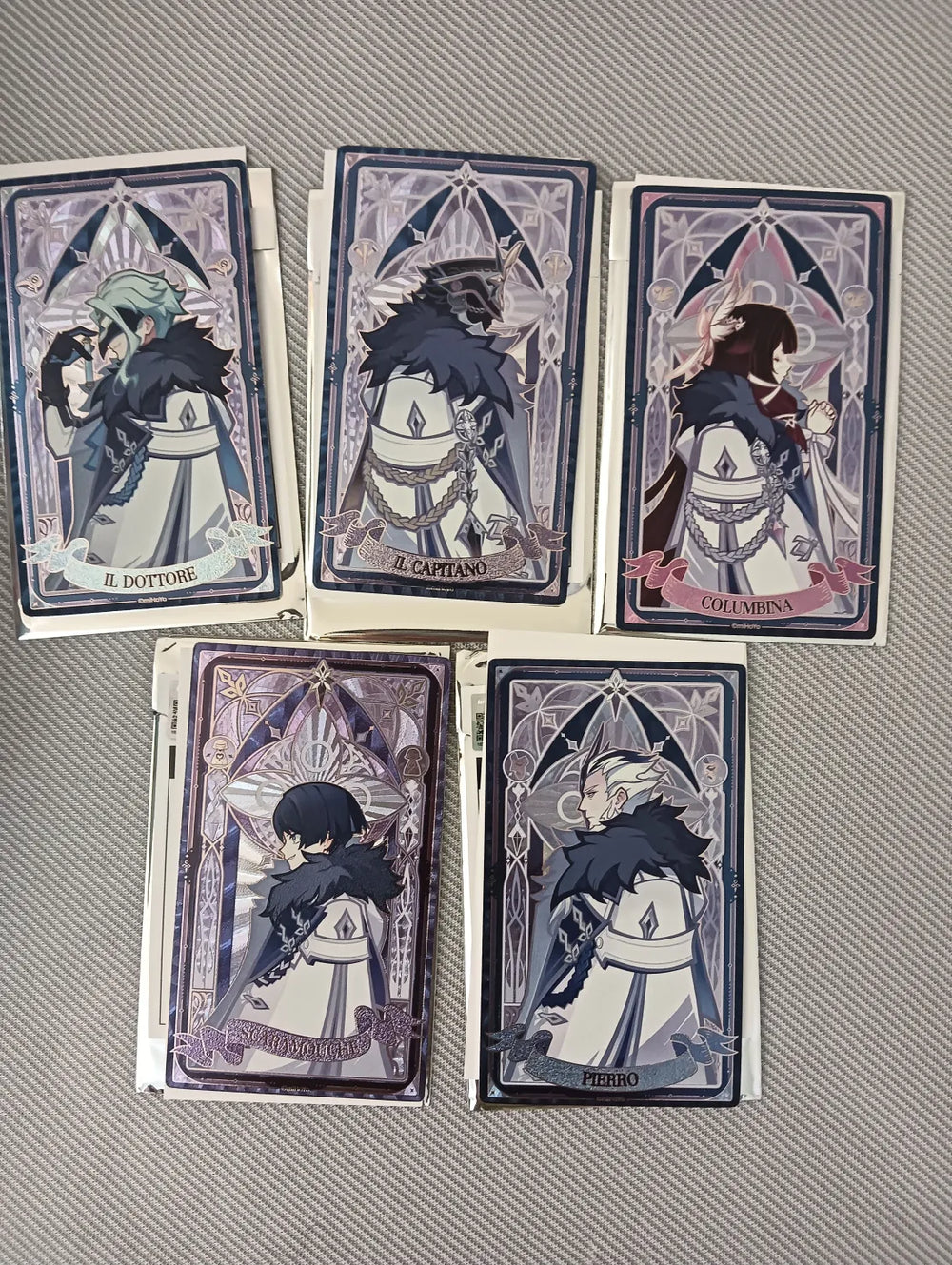原神 Frost and Flameシリーズ ホログラムカード ブラインドボックス