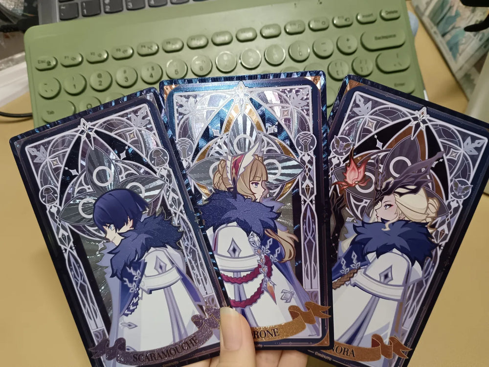原神 Frost and Flameシリーズ ホログラムカード ブラインドボックス