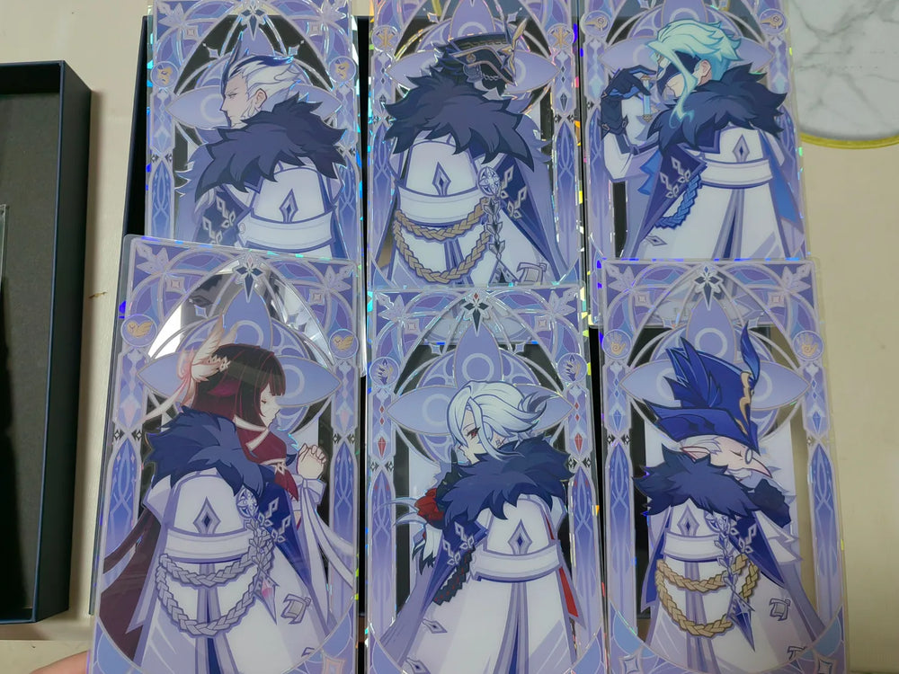 Genshin Impact Frost and Flame Series Notebook Gift Box Set