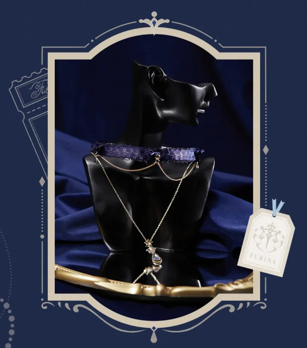 Convertible Choker Necklace Two Way Styling