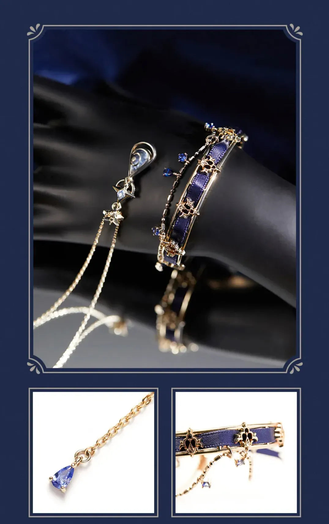 Furina Necklace and Bracelet Size Information