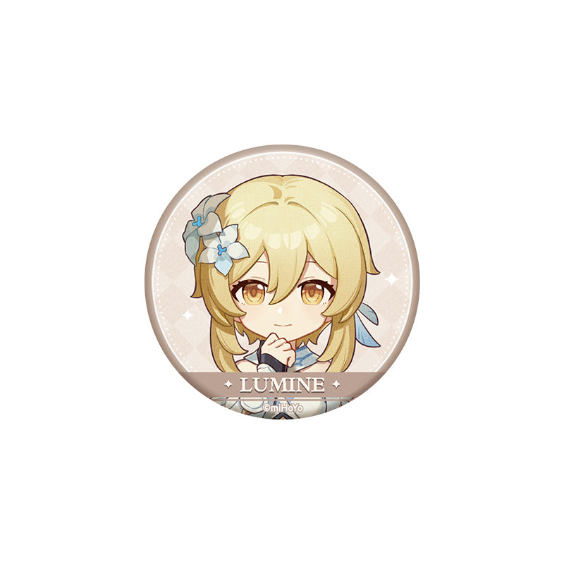 Genshin Impact Cleanse Operation Series Lumine badge dialogue version