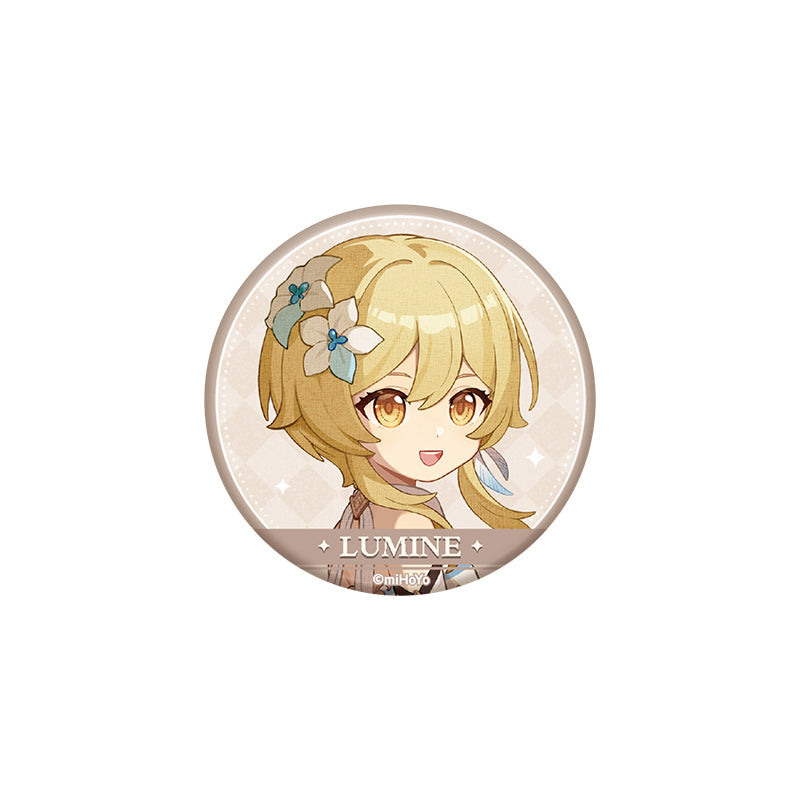 Genshin Impact Cleanse Operation Series Lumine badge wallpaper version