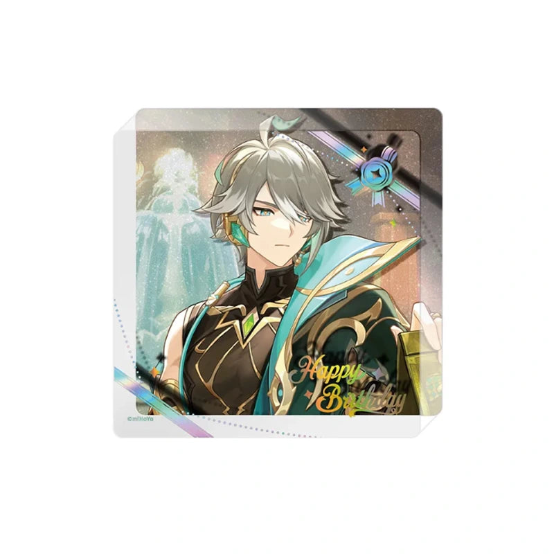 Genshin Impact Day of Destiny Alhaitham Acrylic Cup Mat
