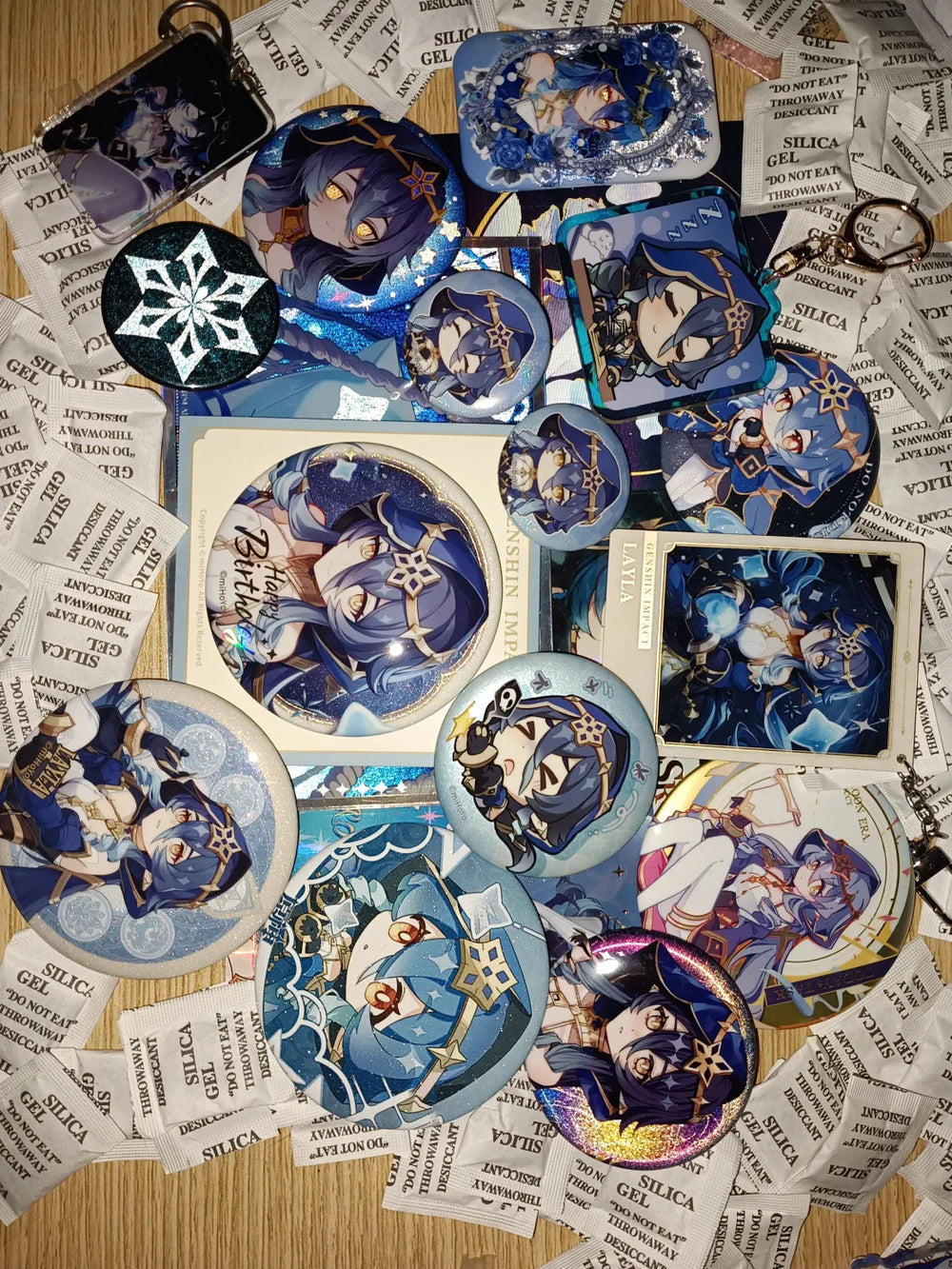Genshin Impact Day of Destiny Serie Charakter Badges Vol.2