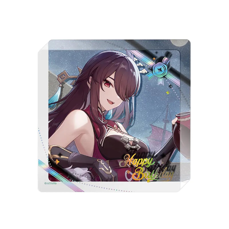 Genshin Impact Day of Destiny Beidou Acrylic Cup Mat