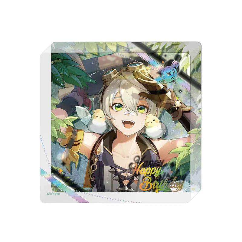 Genshin Impact Day of Destiny Bennett Acrylic Cup Mat