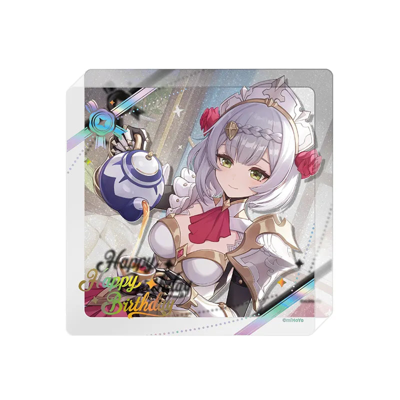 Genshin Impact Day of Destiny Noelle Acrylic Cup Mat