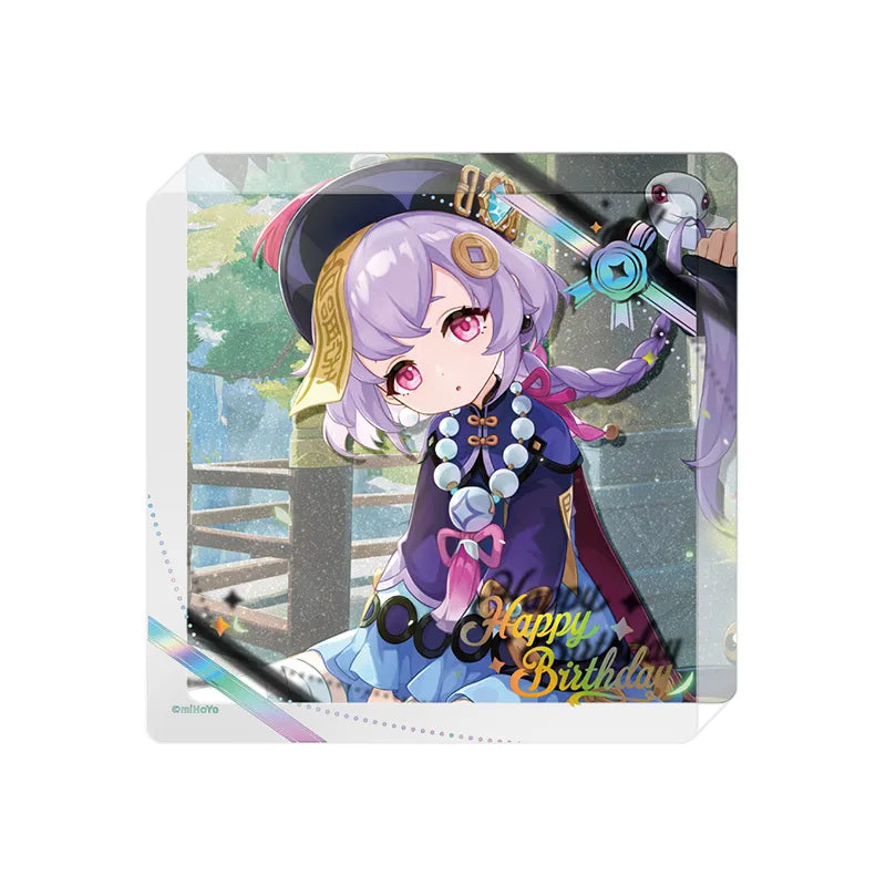 Genshin Impact Day of Destiny Qiqi Acrylic Cup Mat