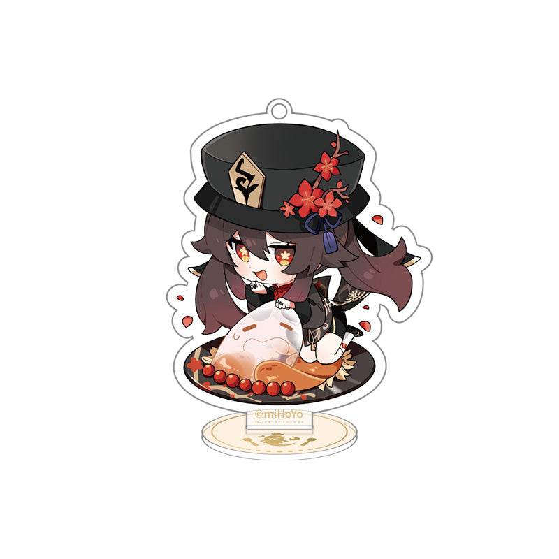 Genshin Impact Flavorful Party Series Hu Tao acrylic stand chibi character display figure