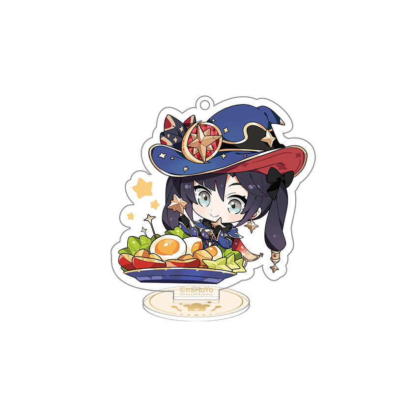 Genshin Impact Flavorful Party Series Mona acrylic stand chibi character display figure