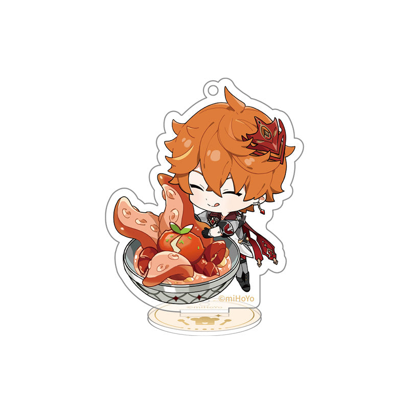 Genshin Impact Flavorful Party Series Tartaglia acrylic stand chibi character display figure