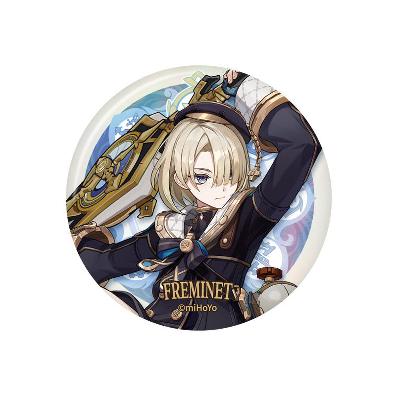Genshin Impact Fontaine Series character badge Freminet enamel pin collectible