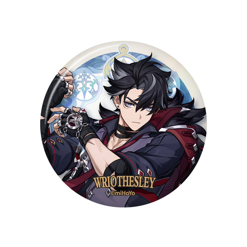 Genshin Impact Fontaine Series character badge Wriothesley enamel pin collectible