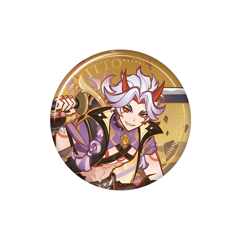 Genshin Impact Genius Invokation TCG acrylic card Arataki Itto transparent character card design