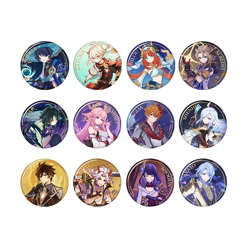 Genshin Impact Genius Invokation TCG acrylic card collection character lineup display