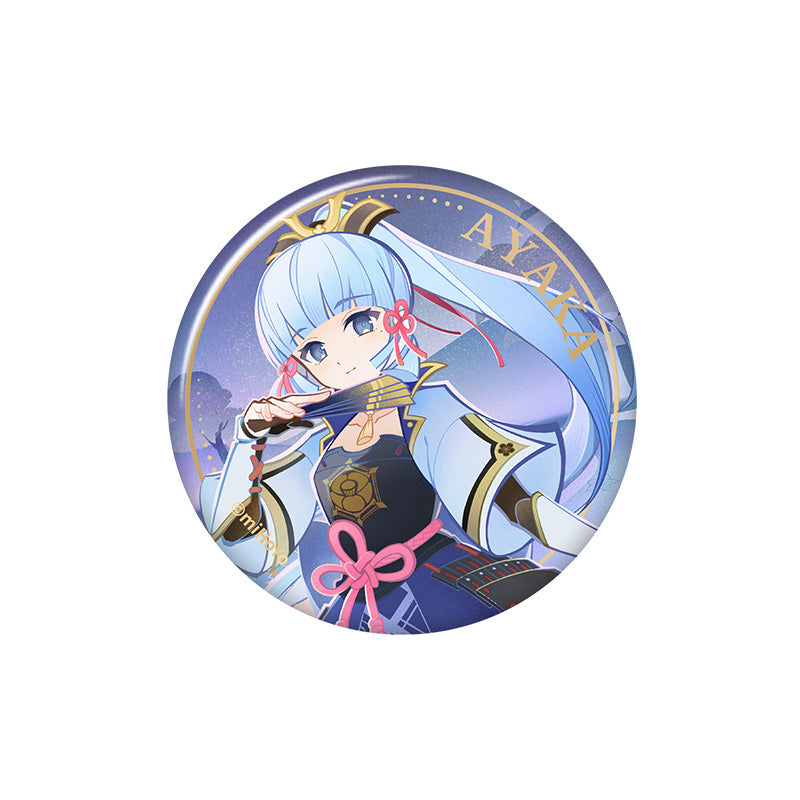 Genshin Impact Genius Invokation TCG acrylic card Kamisato Ayaka transparent character card design