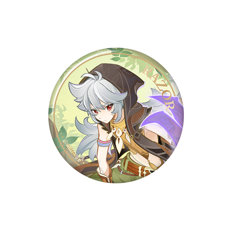 Genshin Impact Genius Invokation TCG acrylic card Razor transparent character card design